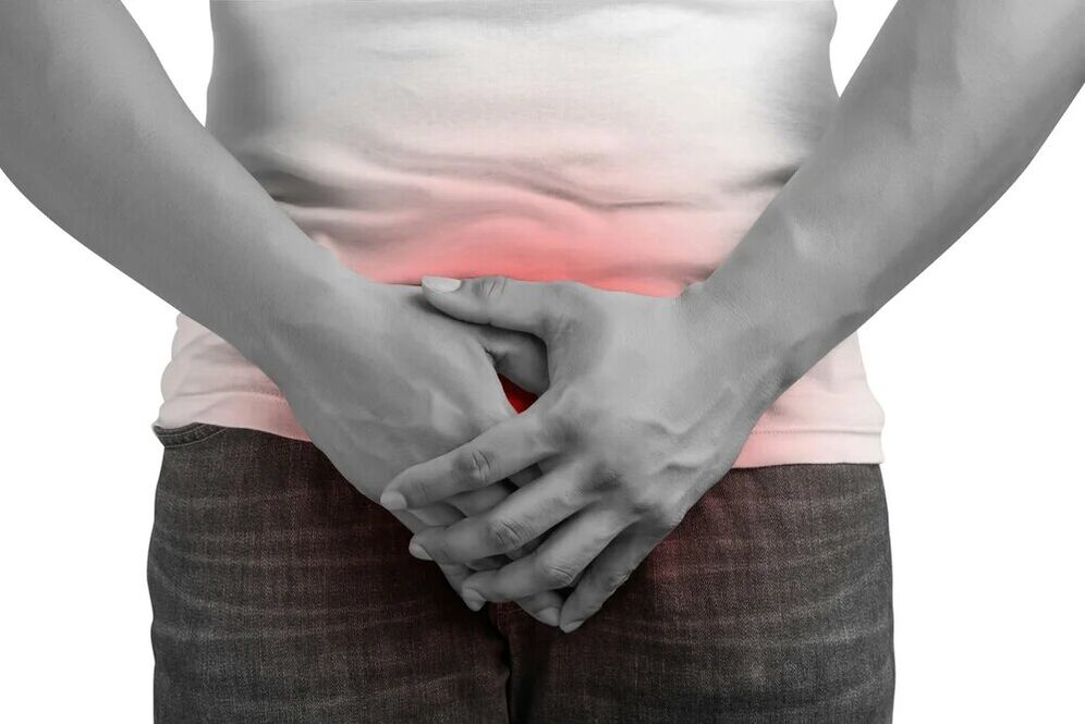 Signes de prostatite